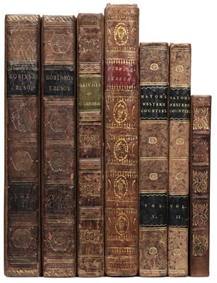 Lot 205 - Defoe (Daniel). The Life and Adventures of Robinson Crusoe, 2 volumes, 1804