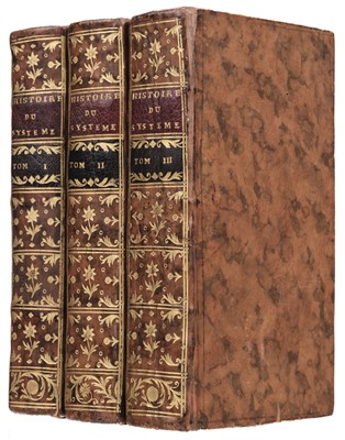 Lot 281 - Marmont du Hautchamp. Histoire des finances sous la minorité de Louis XV, 3 volumes, 1739