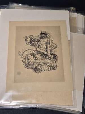 Lot 373 - Cossmann (Alfred, 1870-1951). A collection of 88 ex-libris