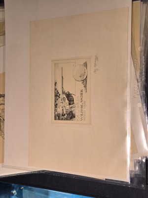 Lot 373 - Cossmann (Alfred, 1870-1951). A collection of 88 ex-libris