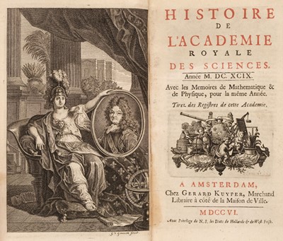 Lot 271 - French Academy of Sciences. Histoire de l’Académie Royale des Sciences...