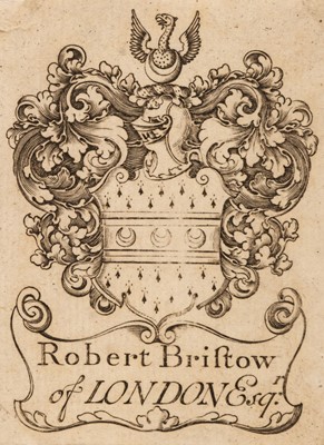 Lot 370 - British Armorial Bookplates. A collection of 70 engraved bookplates of British nobility and gentry, mostly 18th century