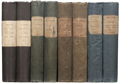 Lot 287 - Mill (John Stuart). A System of Logic, Ratiocinative and Inductive, 2 volumes, 2nd edition, 1846