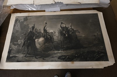 Lot 46 - Lewis (Charles). Two Historical Engravings, circa 1840