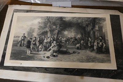 Lot 46 - Lewis (Charles). Two Historical Engravings, circa 1840