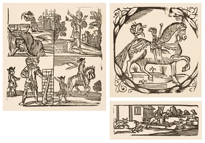 Lot 145 - Jack the Giant Slayer. Scenes from Jack the Giant Slayer, late 17th century