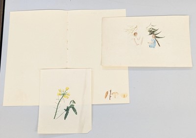 Lot 101 - Strickland Family Archive. A collection of 200 drawings, and other related items