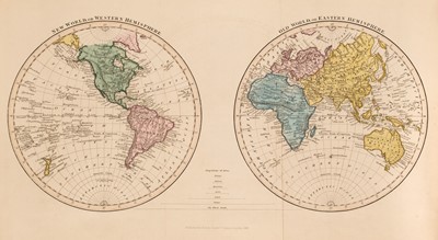 Lot 20 - Russell (John). A Complete Atlas of the World Comprised in Thirty-Four Maps, circa 1840