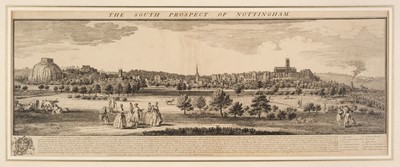 Lot 52 - Nottingham. Buck (S. & N.), The South Prospect of Nottingham, 1743