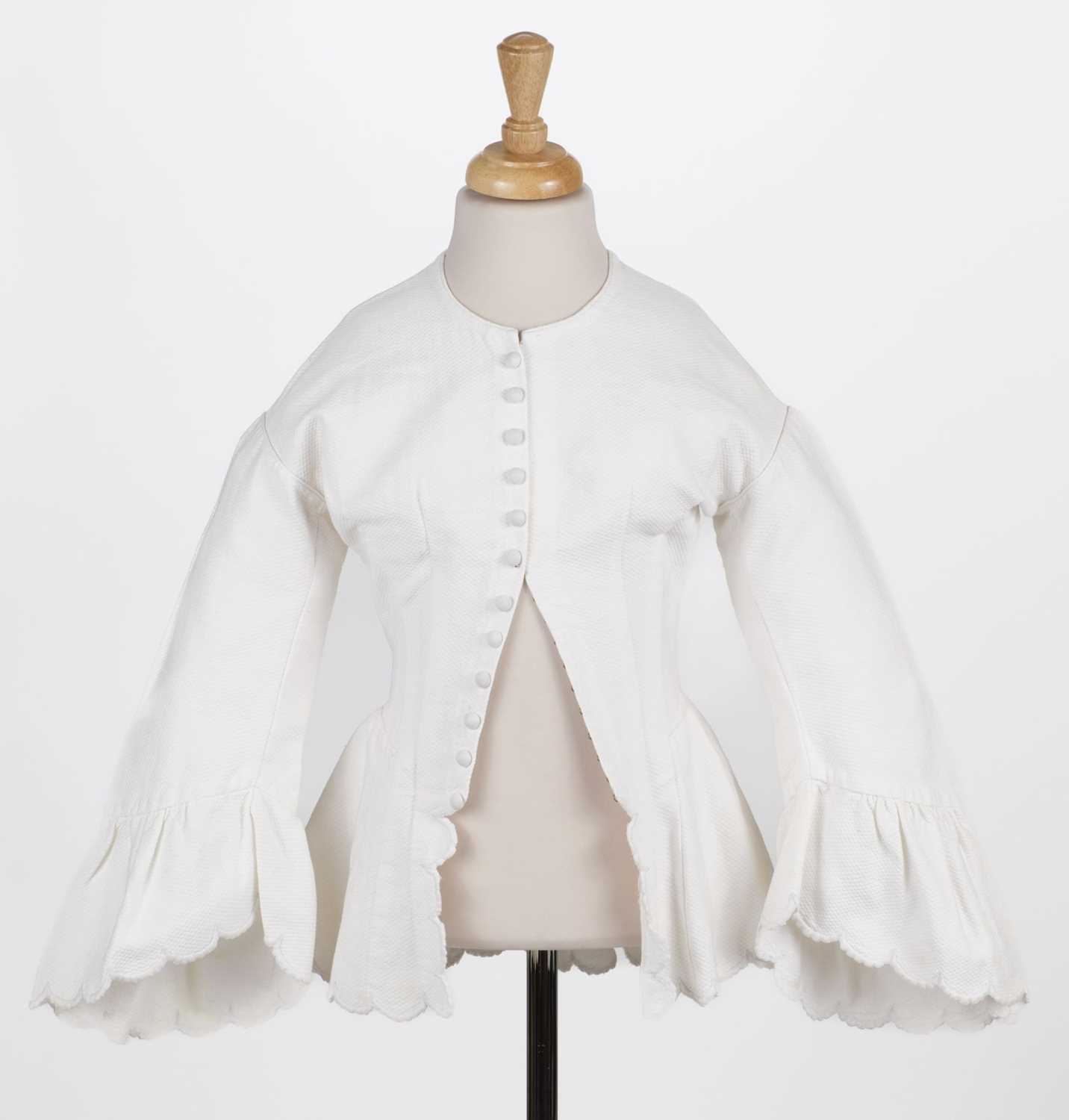 Lot 529 - Clothing. A lady's jacket, mid 19th century