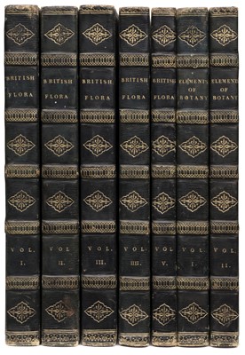 Lot 122 - Thornton (Robert John). The British Flora, 5 volumes, 1812