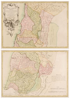 Lot 187 - Holy Land. De L'Isle (Guillaume), Terrae Sanctae Tabula..., circa 1771