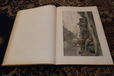Lot 40 - Lawson (John Parker). Scotland Delineated in a Series of Views..., 2 volumes, 1854