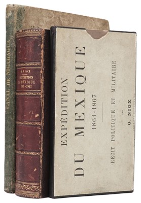 Lot 177 - Mexico. Niox (G.). Expédition du Mexique, 1861-1867, Paris: J. Dumaine, 1874