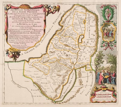 Lot 190 - Holy Land. Moullart - Sanson (Pierre), Description Geographie de la Terre Promise..., circa 1717