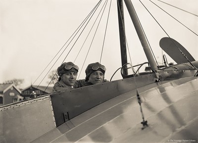 Lot 318 - Pioneer Aviation Archive. A collection of photographic glass negatives by A. G. Cooke, c. 1913-1923