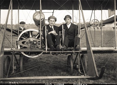 Lot 318 - Pioneer Aviation Archive. A collection of photographic glass negatives by A. G. Cooke, c. 1913-1923