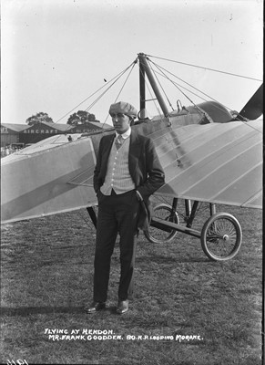 Lot 318 - Pioneer Aviation Archive. A collection of photographic glass negatives by A. G. Cooke, c. 1913-1923