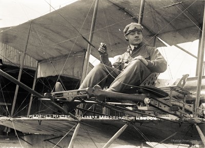 Lot 318 - Pioneer Aviation Archive. A collection of photographic glass negatives by A. G. Cooke, c. 1913-1923