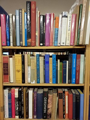 Lot 338 - Music. A large collection of modern classical music & opera reference & related