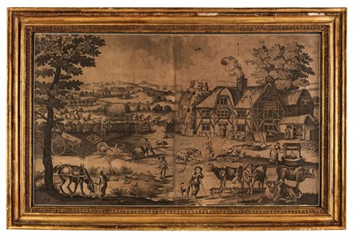 Lot 245 - Bowles & Carver (publishers). The Farmhouse, circa 1770