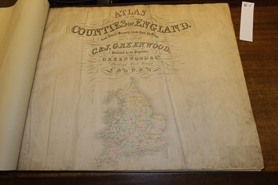 Lot 36 - Greenwood (C. & J.). Atlas of the Counties of England..., 1834