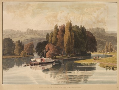 Lot 38 - Havell (Robert). A Series of Picturesque Views of the River Thames..., 1818