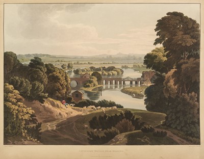 Lot 38 - Havell (Robert). A Series of Picturesque Views of the River Thames..., 1818
