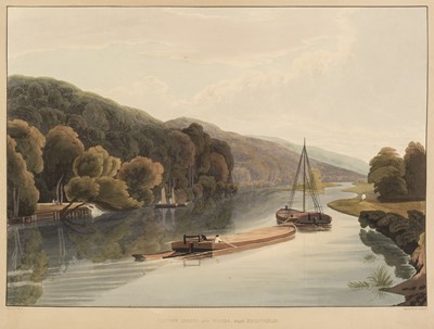 Lot 38 - Havell (Robert). A Series of Picturesque Views of the River Thames..., 1818