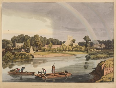 Lot 38 - Havell (Robert). A Series of Picturesque Views of the River Thames..., 1818