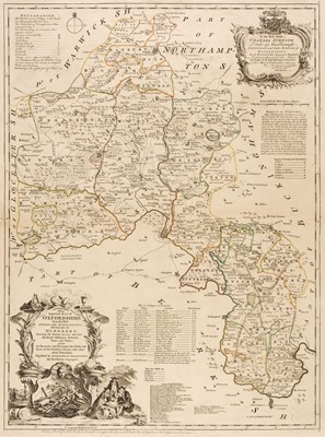 Lot 212 - Oxfordshire. Kitchin (Thomas), A new Improved Map of Oxfordshire, circa 1765