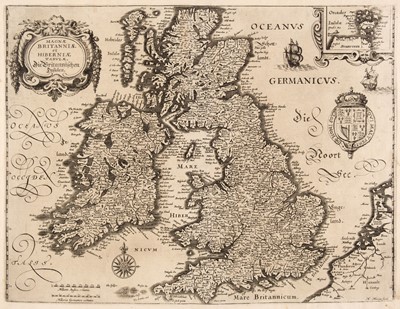 Lot 166 - British Isles. Merian (Matthaus), Magnae Britanniae et Hiberniae ..., circa 1646