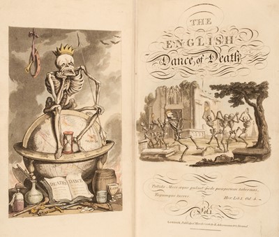 Lot 400 - Combe, William. The English Dance of Death [and] The Dance of Life, 1st editions, 1815-17