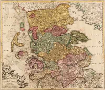 Lot 179 - Germany. Homann (Johann Baptist), Seventeen Regional Maps, Nuremberg: circa 1707