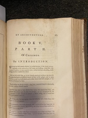 Lot 420 - Ware (Issac). Complete Body of Architecture, 1756