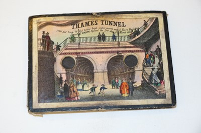 Lot 47 - Peepshow - London. Thames Tunnel, 1200 feet long, 76 feet below high water mark, 1843