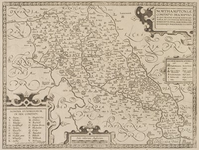 Lot 208 - Northamptonshire. Smith (W.). Northamptoniae Comitatus Descriptio..., 1675 or later