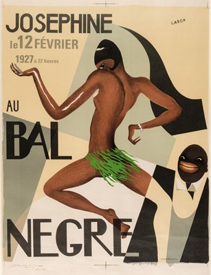 Lot 381 - Caron (André-Charles, active 1920-1949). Josephine [Baker] Au Bal Nègre, 1927