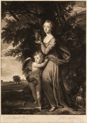 Lot 78 - Green (Valentine, 1739-1813). Masters Joseph and John Gulston, after Francis Cotes, 1771, mezzotint