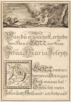 Lot 194 - Kaukol (Maria Joseph Clemens). Christliche Seelen-Schatz, 1729