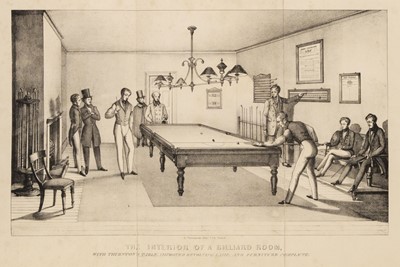 Lot 261 - Kentfield (Edwin). The Game of Billiards, 1st edition, 1839