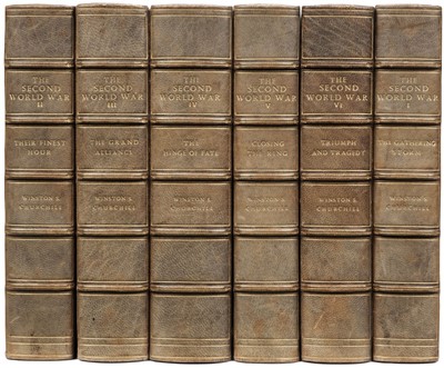 Lot 245 - Churchill (Winston S.). the Second World War, 6 volumes, 1st edition, 1948-54