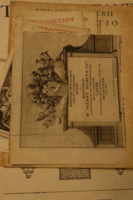 Lot 14 - Title Pages. A large collection of approximately 800 titles, 16th - 19th century