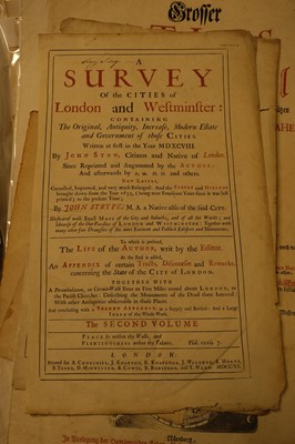 Lot 14 - Title Pages. A large collection of approximately 800 titles, 16th - 19th century