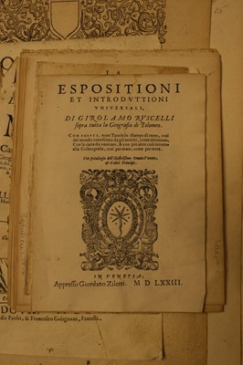 Lot 14 - Title Pages. A large collection of approximately 800 titles, 16th - 19th century