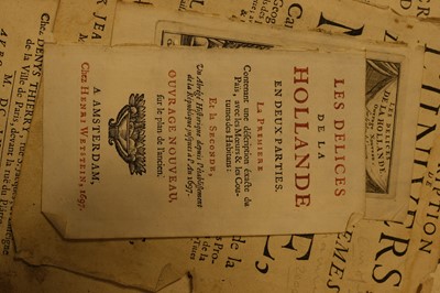 Lot 14 - Title Pages. A large collection of approximately 800 titles, 16th - 19th century