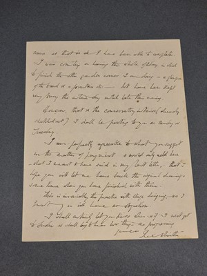 Lot 96 - Whistler (Rex, 1905-1944). Illustrated Autograph Letter Signed, 'Rex Whistler', 1944