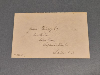 Lot 96 - Whistler (Rex, 1905-1944). Illustrated Autograph Letter Signed, 'Rex Whistler', 1944