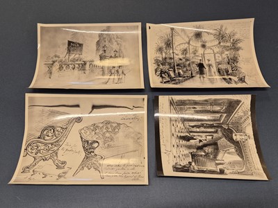 Lot 96 - Whistler (Rex, 1905-1944). Illustrated Autograph Letter Signed, 'Rex Whistler', 1944