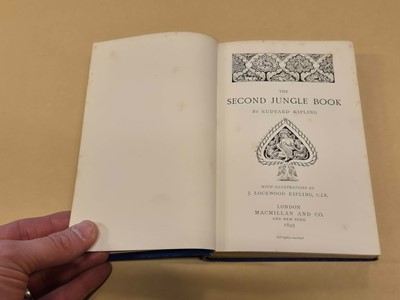 Lot 263 - Kipling (Rudyard). The Second Jungle Book, 1st edition, 1895